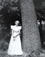 Ansel Adams (1902 - 1984)<br><em>Graduation Dress, Yosemite Valley, California</em>, 1948</br>Gelatin silver print<br>Image: 19 1/2 x 15 1/4"; Mount: 29 15/16 x 23"
