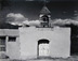 <em>Church, Placita de Taos, New Mexico</em> 1940<br />Gelatin silver print<br />Image: 7 1/2 x 9 1/2"; Mount: 15 x 18 1/3"