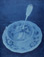 John Dugdale<br><em>Anne's Teaspoon</em>, 1993</br>Cyanotype 