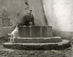 <em>Untitled (Young Boy Getting Water from Fountain),</em>c. 1950s/1960s<br />Gelatin silver print<br />Image: 9 1/4 x 11 7/8"