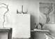 <em>O'Keeffe's Studio in the Abiquiu House - New Mexico</em>, 1963<br>Vintage gelatin silver print</br>Image: 6 1/2 x 8 3/8"; Paper: 8 x 10" 