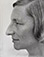 Nancy Newhall<br><em>Portrait of Mrs. Dreier</em>, 1948</br>Gelatin silver contact print 