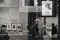 <em>Self Portrait at the Museum of Modern Art, New York</em>, 1970<br />Gelatin silver print<br />Image: 8 1/2 x 13"; Mount: 16 x 20"
