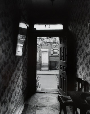<em>Wisteria House Ref. Greenwich Village</em>, 1948<br />Gelatin silver print<br />Image: 10 1/4 x 13 1/4"