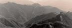 <em>The Great Wall, China</em>, 1999<br>Toned and waxed gelatin silver print