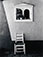 <em>Tesuque (Chair under Kitchen Window)</em>, 1961<br>Vintage gelatin silver print</br>Image: 9 1/2 x 7 1/8"; Mount: 19 x 14 1/4"