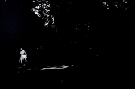 <em>Woman in Light, Spain</em>, 1956<br>Vintage gelatin silver print</br>Image: 5 1/2 x 8 1/4"; Mount: 11 x 13"