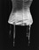 <em>Corset hanging with Garters</em>, 2010<br>Gelatin silver print