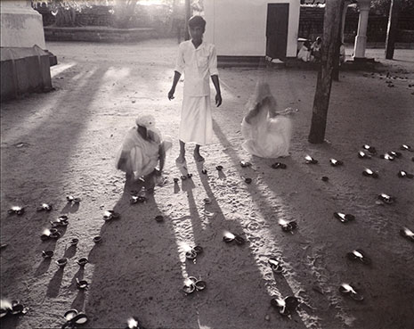 <em>Buddhist Ceremony, Sri Lanka</em>, 1979<br>Gelatin silver print on printing out paper</br>Image: 7 5/8 x 9 3/4"; Paper: 8 x 10"