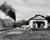 O. Winston Link (1914 - 2001)<br><em>Maud Bows to the Virginia Creeper, Green Cove Virginia</em>, 1956</br>Gelatin silver print 