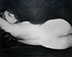 Wynn Bullock (1902 - 1975),br><em>Nude Solarization</em>, 1953</br>Gelatin silver print<br>Image: 6 x 7 3/4"; Mount: 13 18 x 15"